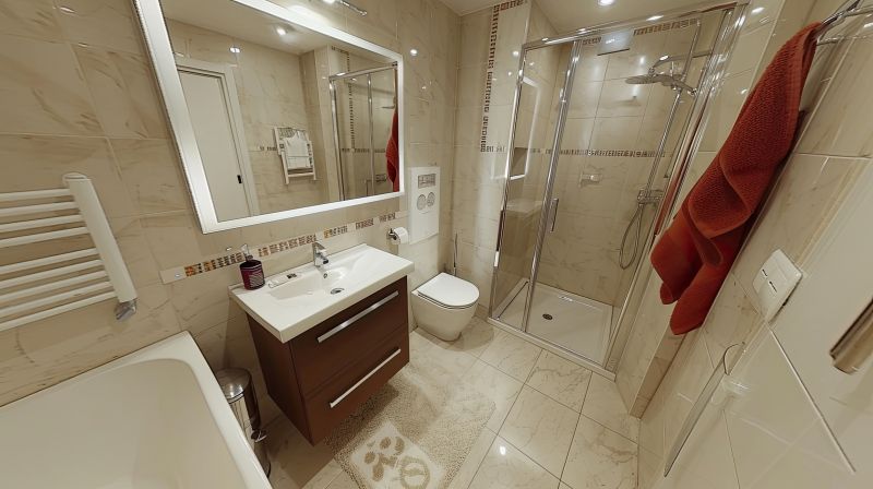 Bathroom with Built-in Storage