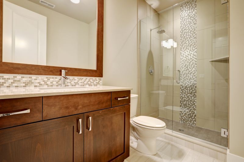 Bathroom with Stylish Shower Niche